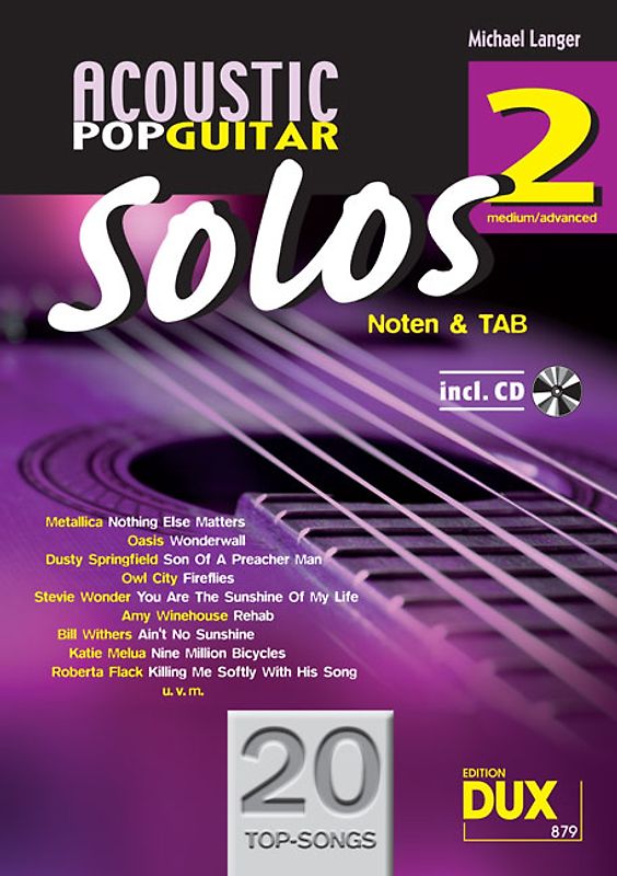 Acoustic Pop Guitar Solos 2