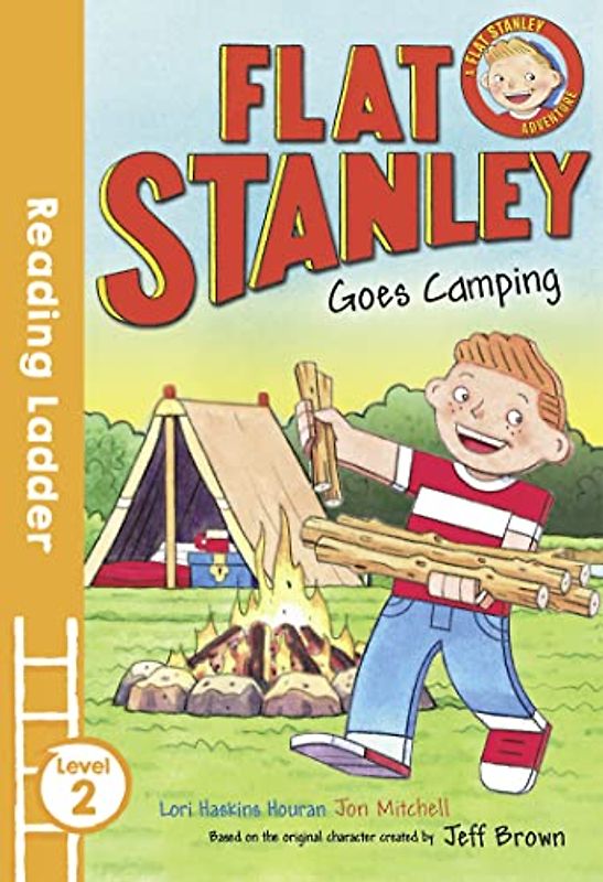 Flat Stanley Goes Camping: Blue Banana (Reading Ladder Level 2)
