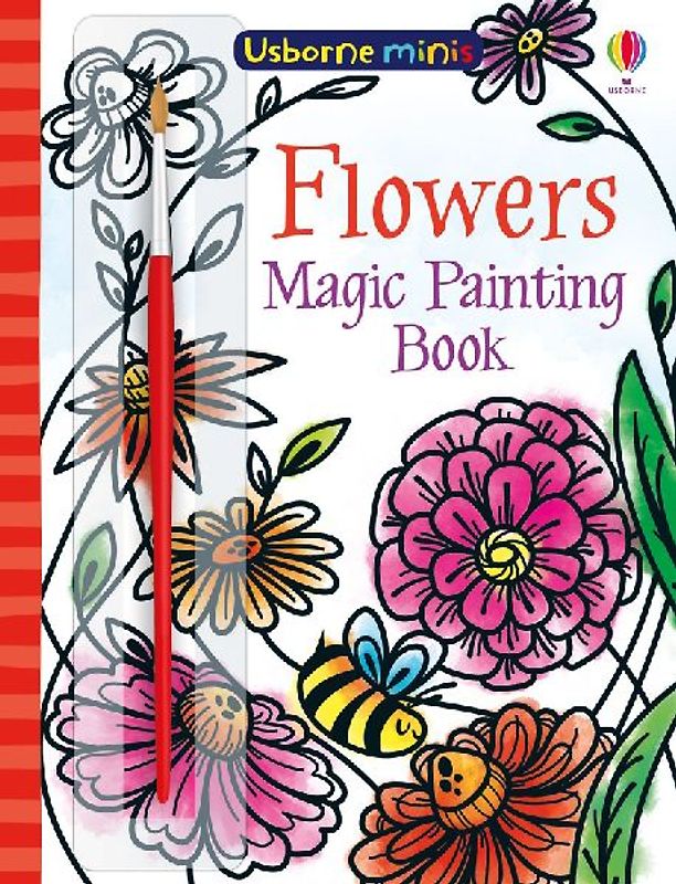 Flowers Magic Painting Book