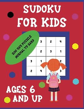 Sudoku For Kids Normal to Hard: 200 4x4 Puzzles Normal to Hard Level