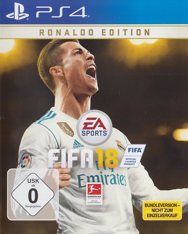 FIFA 18 [Ronaldo Edition, Bundle Copy] PlayStation 4