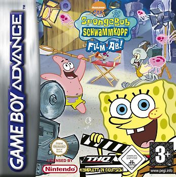 SpongeBob Schwammkopf - Film ab! Nintendo Game Boy Advance
