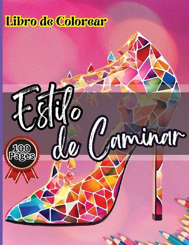 Estilo de Caminar Libro de Colorear
