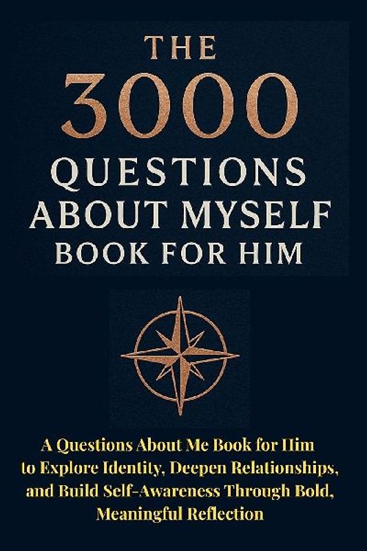 The 3000 Questions About Myself Book for Him