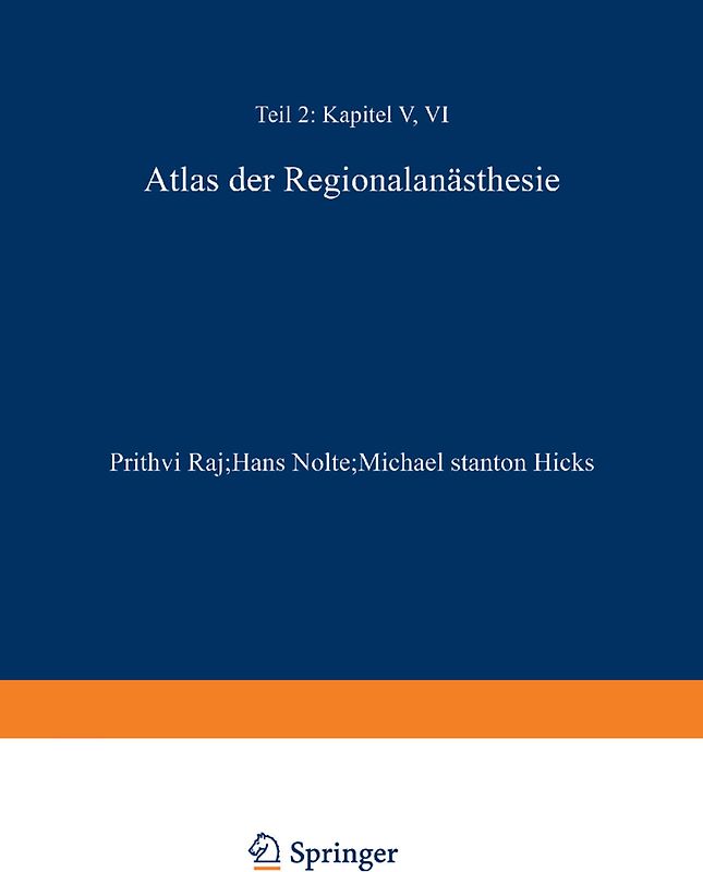 Atlas der Regionalanästhesie