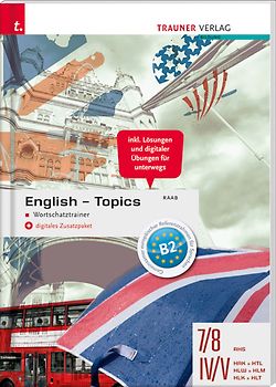 English Topics - Wortschatztrainer + digitales Zusatzpaket