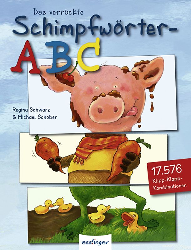 Das verrückte Schimpfwörter ABC - Mini-Ausgabe Display, Display mit 10 Ex.