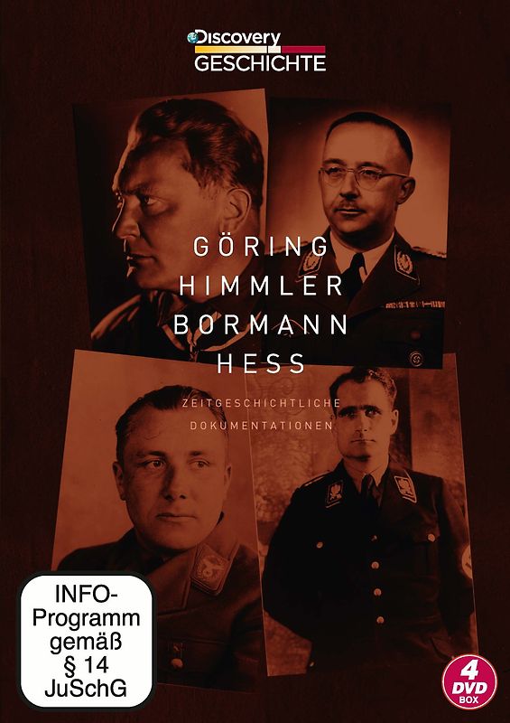 Göring Himmler Bormann Hess [4 DVDs] DVD
