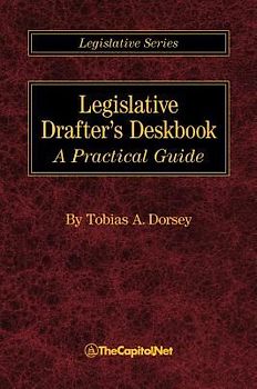 Legislative Drafter's Deskbook