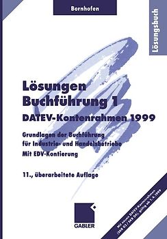 Lösungen Buchführung 1 DATEV-Kontenrahmen 1999