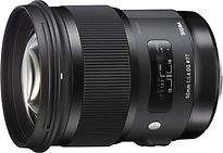 Sigma A 50 mm F1.4 DG HSM 77 mm Objectif (adapté à Canon EF) noir