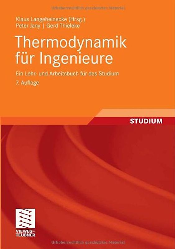 Thermodynamik für Ingenieure