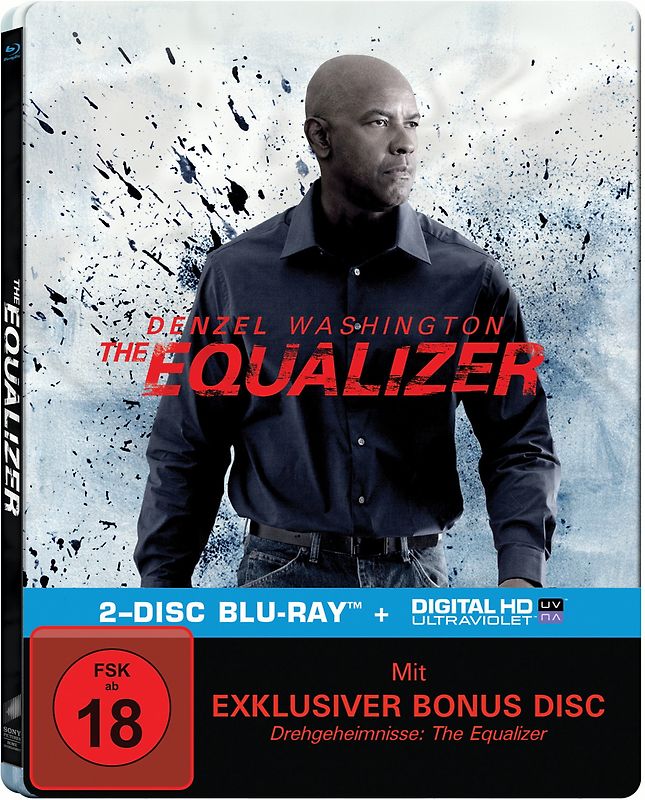 The Equalizer (2 Discs, Steelbook) Blu-ray Disc
