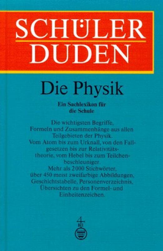 Schülerduden. Die Physik
