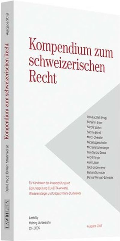 Kompendium zum schweizerischen Recht