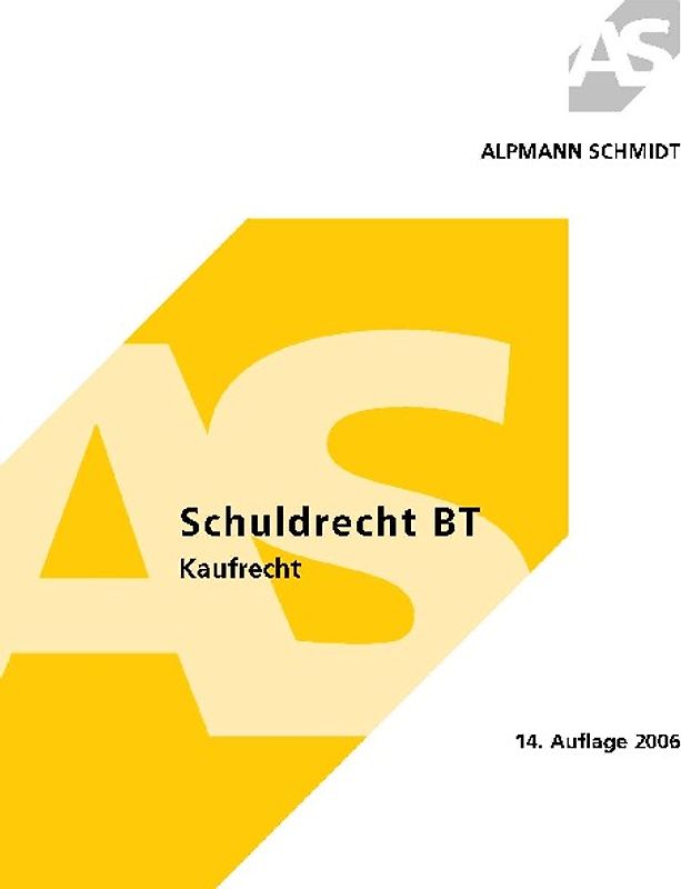 Schuldrecht BT