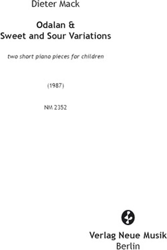 Odalan & Sweet and Sour Variations