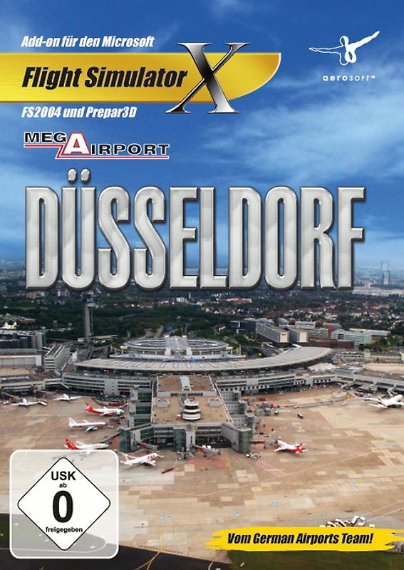 FSX AddOn: Mega Airport Düsseldorf PC Spiele