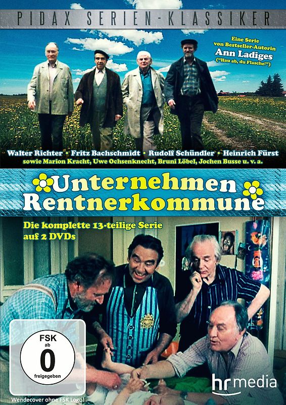 Unternehmen Rentnerkommune - Die komplette 13-teilige Serie mit Starbesetzung (Pidax Serien-Klassiker) [2 DVDs] DVD