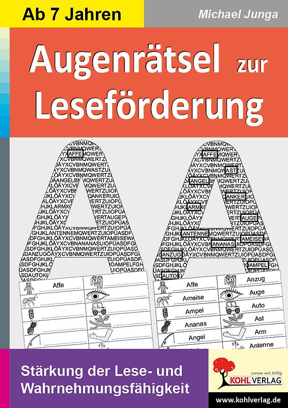 Augenrätsel zur Leseförderung