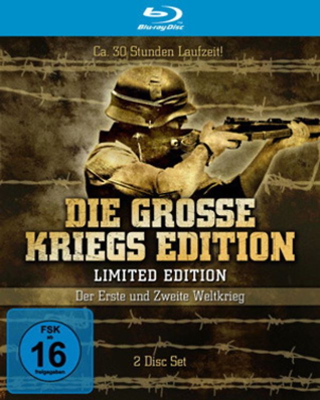 Die große Kriegs Edition - Der Erste und Zweite Weltkrieg [Limited Edition] Blu-ray Disc