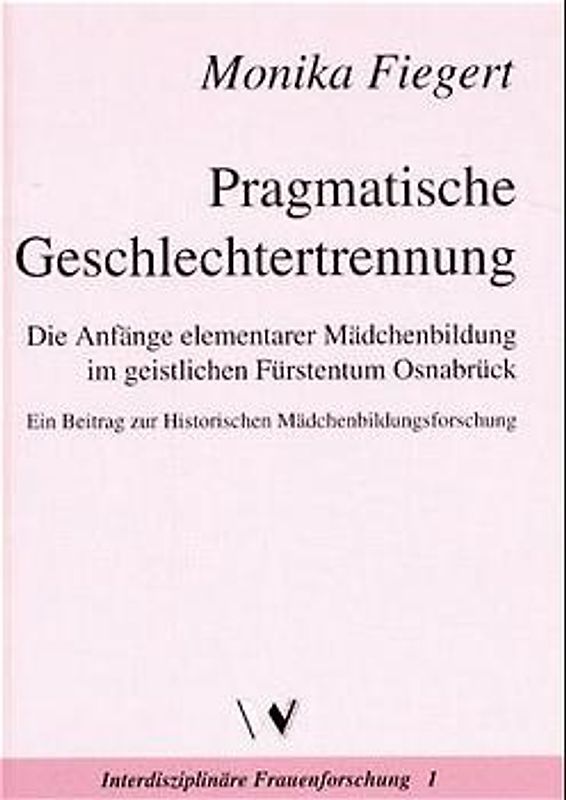 Pragmatische Geschlechtertrennung
