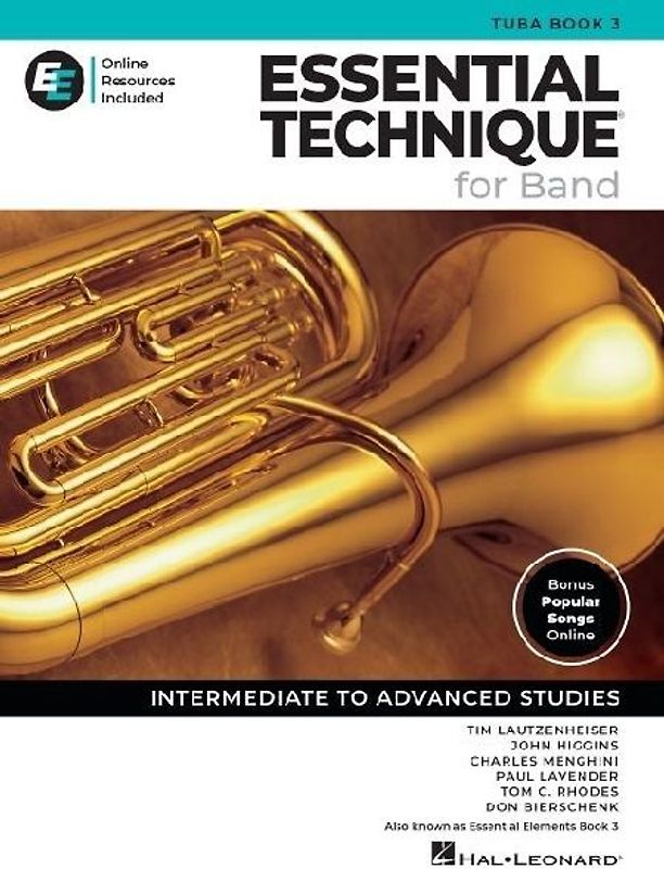 Essential Technique for Band - Tuba Book 3 with Online Resources