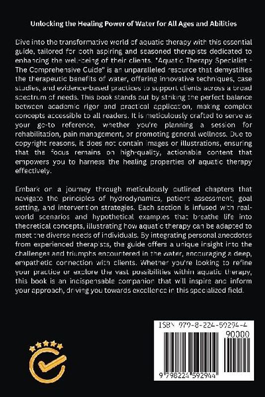 Aquatic Therapy Specialist - The Comprehensive Guide