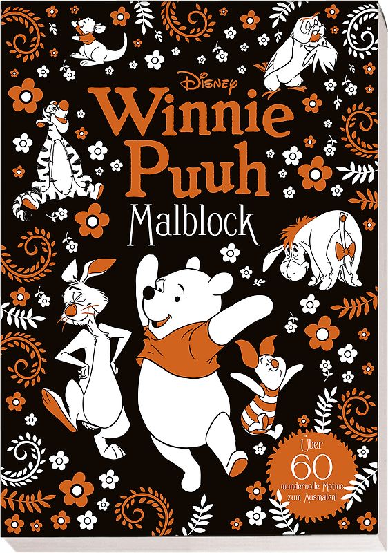 Disney Winnie Puuh: Malblock: über 60 wundervolle Motive zum Ausmalen!