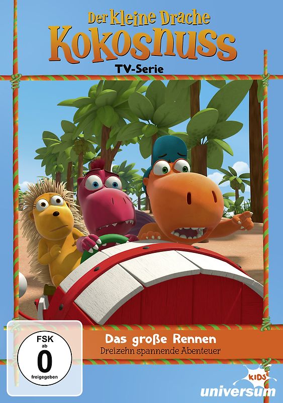 Der kleine Drache Kokosnuss - TV-Serie 13: Das große Rennen DVD