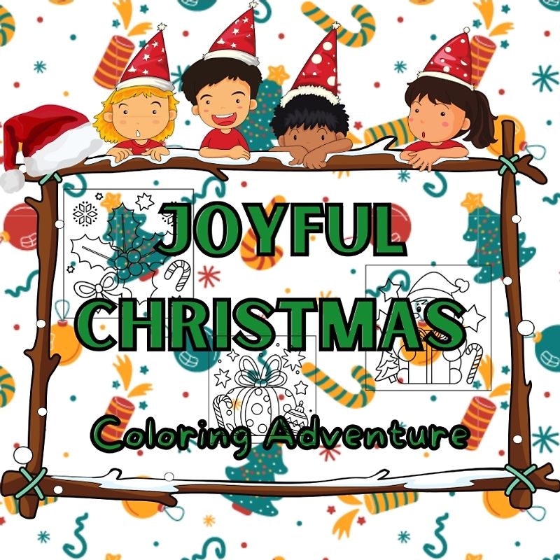 Joyful Christmas Coloring Adventure