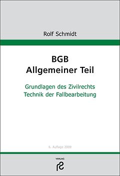 BGB Allgemeiner Teil