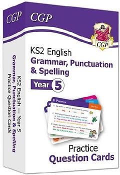 KS2 English Year 5 Practice Question Cards: Grammar, Punctuation & Spelling