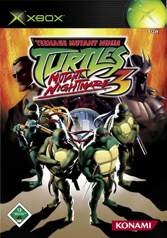 Teenage Mutant Ninja Turtles 3 - Mutant Nightmare Xbox