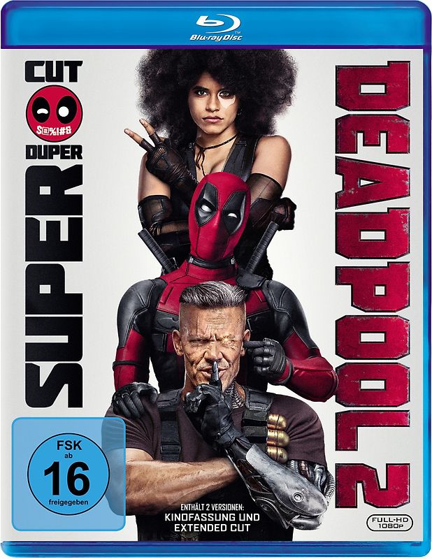 Deadpool 2 [Extended Cut, 2 Discs] Blu-ray Disc