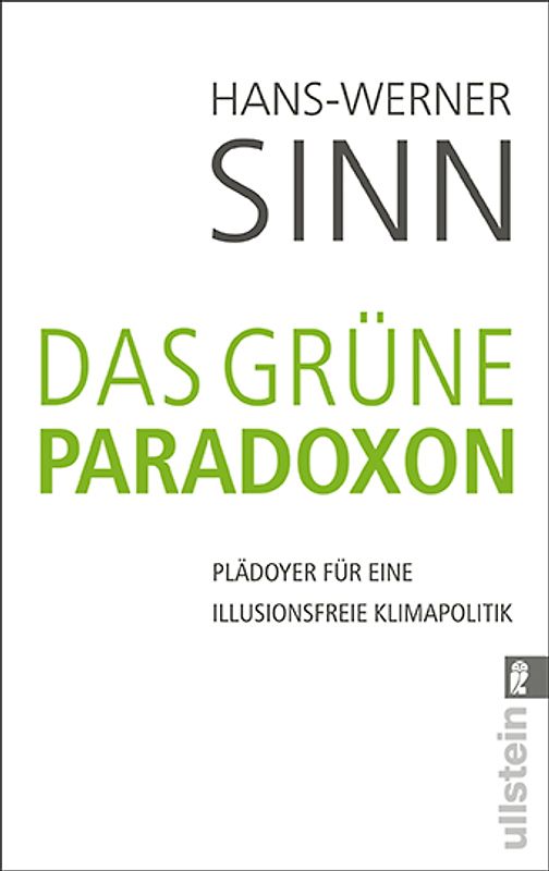Das grüne Paradoxon