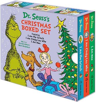 Dr. Seuss's Christmas 3-Book Boxed Set: I Am the Grinch, I Am Cindy-Lou Who; I Am Max