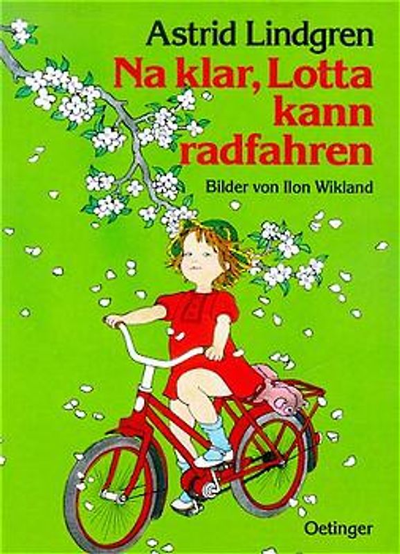 Na klar, Lotta kann Rad fahren