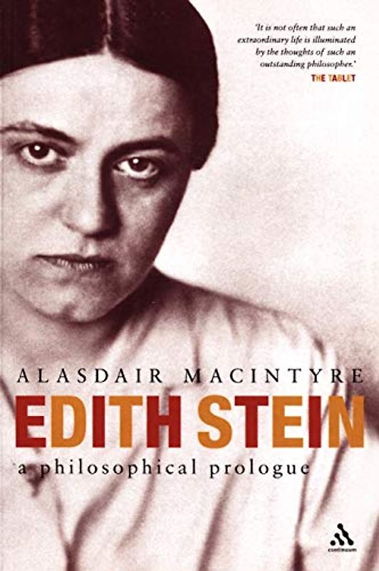 Edith Stein: The Philosophical Background: A Philosophical Prologue