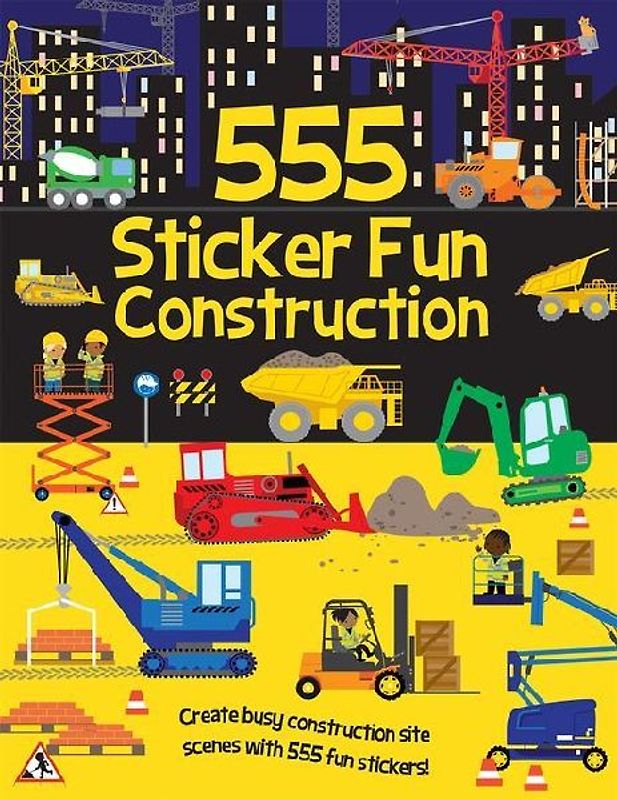 555 Sticker Fun - Construction