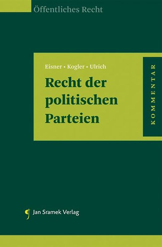 Recht der politischen Parteien