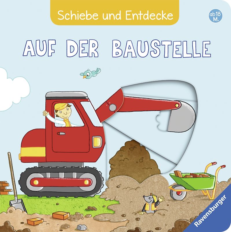 Schiebe und Entdecke: Auf der Baustelle
