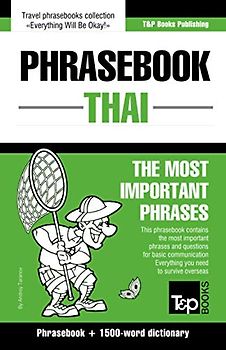 English-Thai phrasebook and 1500-word dictionary (American English Collection, Band 290)