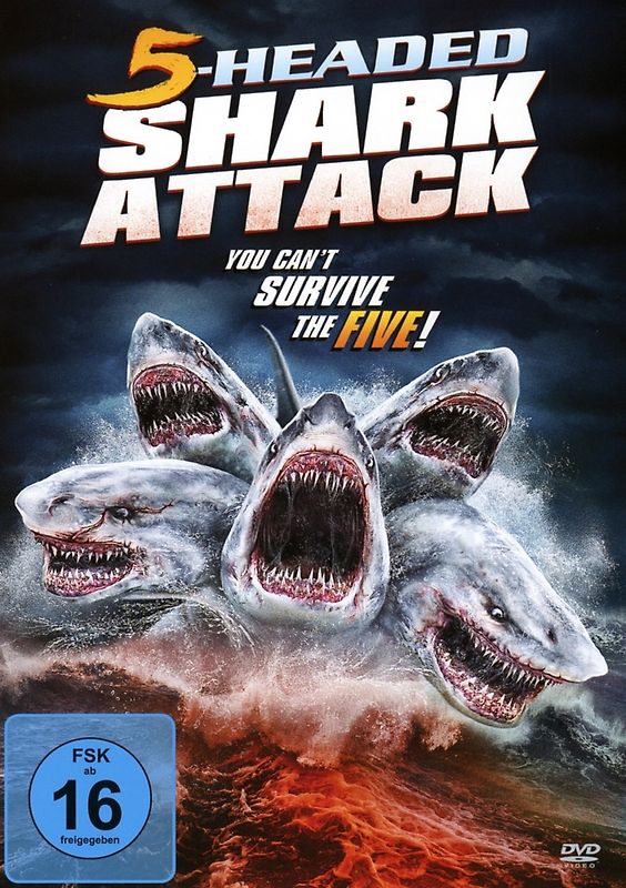 5-Headed Shark Attack (Uncut) DVD