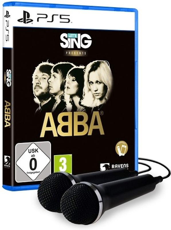 Let's Sing ABBA + 2 Mikrophone Bundleversion