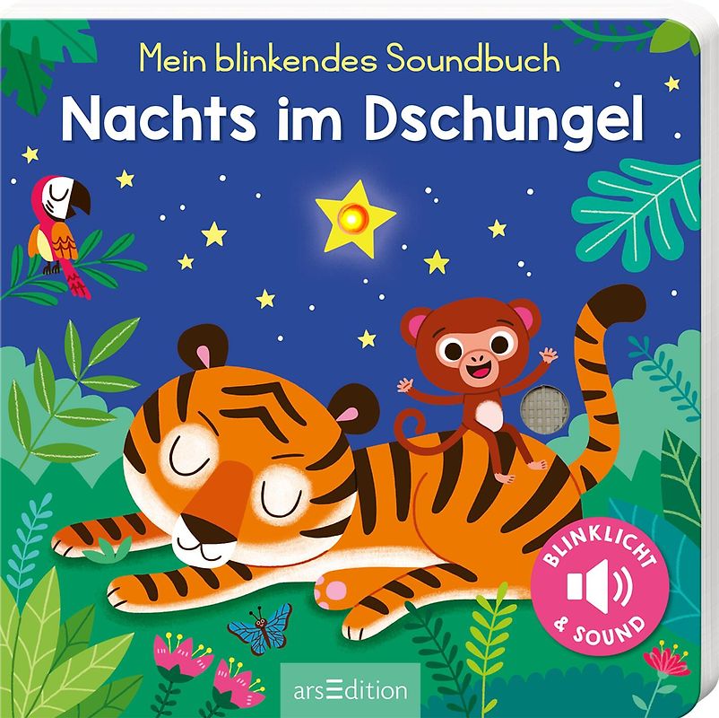 Mein blinkendes Soundbuch – Nachts im Dschungel