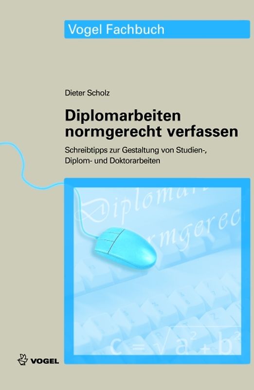 Diplomarbeiten normgerecht verfassen