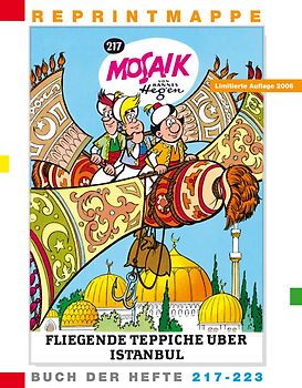 Reprintmappe des Mosaik von Hannes Hegen. Buch der Hefte 217 bis 223  und eine DVD (Ritter Runkels grosse Stunde /Freilichtbühne Bautzen)