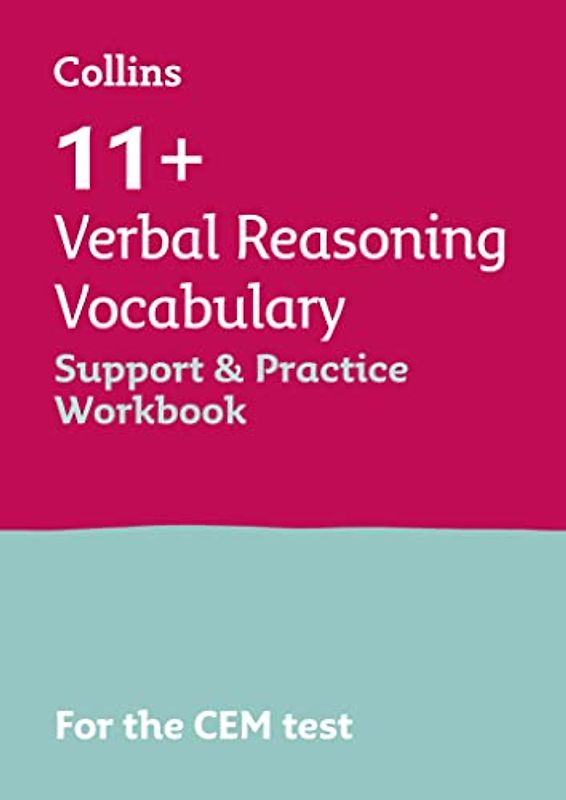 Collins 11+ - 11+ Verbal Reasoning Vocabulary Support and Practice Workbook