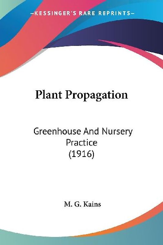 Plant Propagation